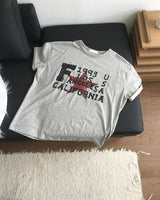 リックス クロップ プリンテッド ショートスリーブ Tシャツ