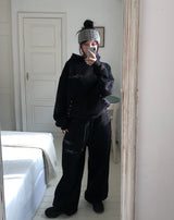 Glint Brushed Studded Hoodie