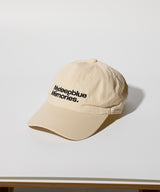 MM MY MEMORIES ウォッシュドキャップ (BEIGE)