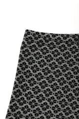 Jacquard Short Pants [Black]