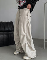 Nuts Balloon Nylon Parachute Pants