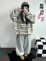 スウェットバルーンバックポイントロングパンツ🤎🖤🩶3COLOR