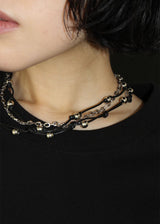 TIE ROPE NECKLACE SET