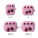 Hard Cherry Airpod Case