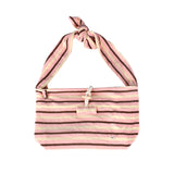 Stripe sling bag_pink