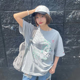 KIRSH X TOKYO CITY ARTWORK T-SHIRT - GRAY  