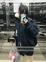 ライトブルー ラッキー ケース ＆ パンダ グリップトック セット