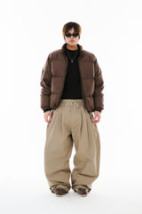 DSXBS STATELY PADDING JUMPER CHOCOLATE