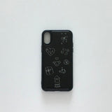 happy puppy case (black)