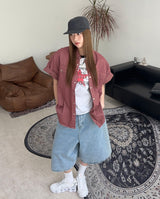 Aken Vintage Star Ringer Tee