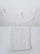 BKドットポイントロングスリーブTシャツ(3color)