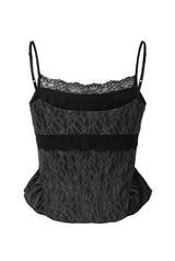 Darling corset top - black