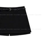 Weekend Cotton Layered Skorts