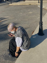 リザードボカシニットベスト