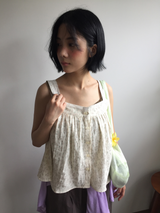 Depe Floral Button Blouse (2color)