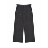 ウェスタンブーツカットワークパンツ / Charcoal