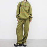 (Unisex) テシットステッチフーディー