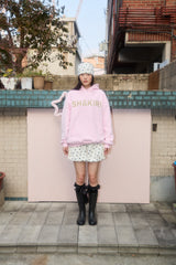 レオ SHAKIRI ロゴフーディー (ピンク)