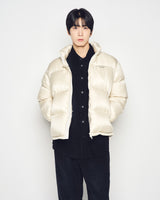 25FW ステッチベーシックロゴショートダックダウンジャケット