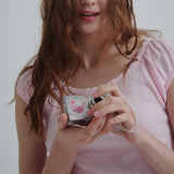 Puff U-neck T-shirt (Pink)