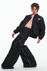 Embryo venom air force cropped cotton jacket