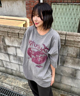 ヴァンパイアオーバーフィットピグメントTシャツ - 5COLOR