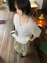 Daily stripe t-shirt