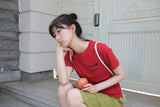 Appel T-shirt - Red