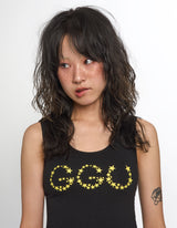 GGU スターロゴ スリーブレス