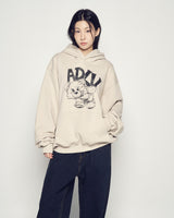 25FW ADLV PIGGYBACK HOODIE ESSENTIAL BEIGE