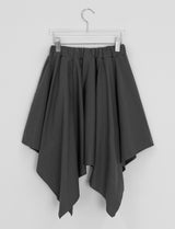 26SS★ [BAONHAUS]ブロアアンバランスレイヤードミディスカート