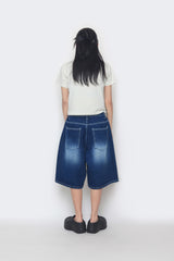 ブラシバミューダハーフパンツ