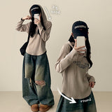 Nonned hem ラウンドレタリングフード