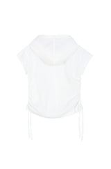 フーディーストリングシャツ (WHITE)
