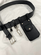 Pocket keychain belt