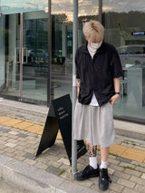 ベーシックスウェットバミューダパンツ2C