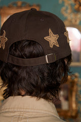 LOGO STAR CAP / BROWN