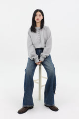CLASSIC CURVED FIT DENIM_BLUE code 26006