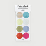 oab pattern sticker pack circle