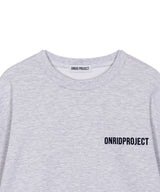 Men's エッセンシャルクロップスウェットシャツ - メランジグレー