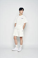 25SS BLADE LOGO SHORT SLEEVE T-SHIRT CREAM