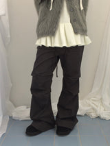 a flared winter dress