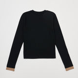 RIBBON POINT T BLACK