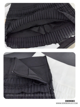 French mini frill skirt