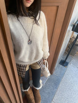 Lorne Soft Airy Raglan Long Sleeve Knit