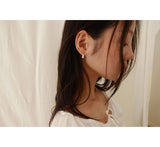 プラットバスケットピアス