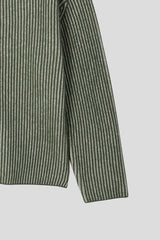 Meen Knitted Zip Up