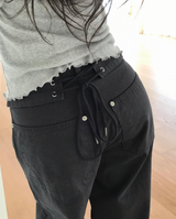 looper back eyelet cotton wide pt