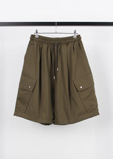 BALLOON CARGO HALF PANTS