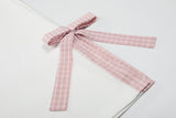Rosy Flare Ribbon Pants